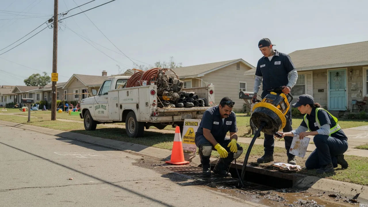 Drain Cleaning in Goldsmith, TX near me